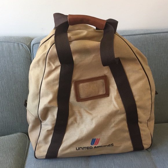 United Airlines Bags Vintage United Airlines Carry On Bag Poshmark